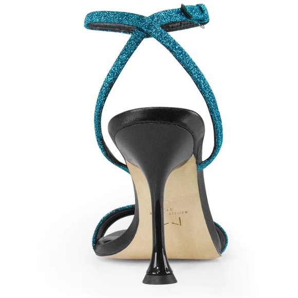 Marc Fisher Metallic Fabric Heels - Picture 3 of 10